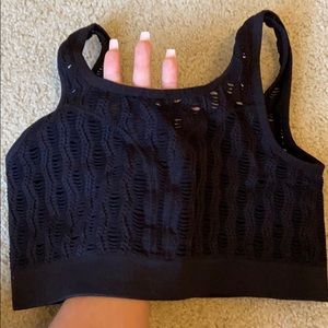 🚫SOLD🚫 laser cut sports bra